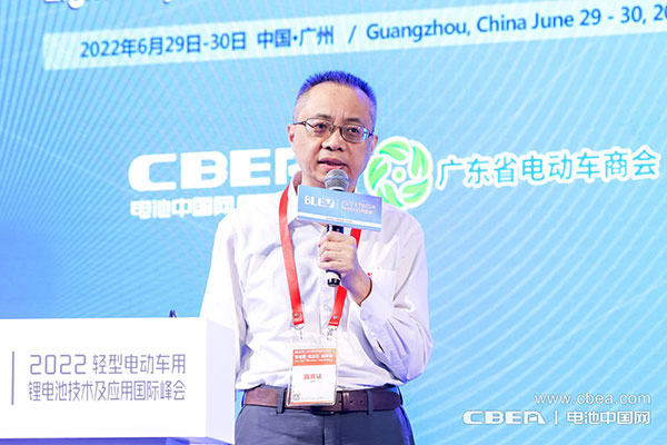 億緯鋰能鄭為工：圓柱電池，輕型電動(dòng)車(chē)的優(yōu)選解決方案